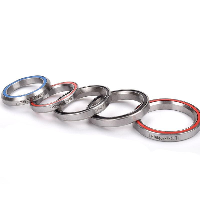 Rodamientos de reparación de auriculares generales para bicicleta de montaña, 41/41, 8/47/49/52mm, rodamiento de acero, 41/41, 8/47/49/52mm
