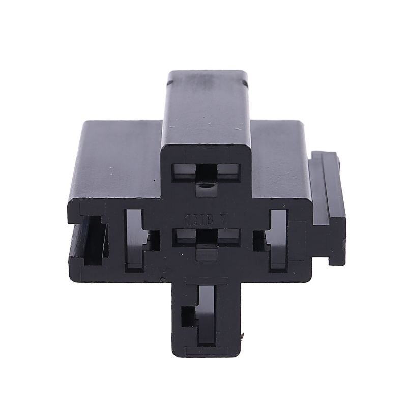 40A 5 Pin Relay Connector Socket with 5 x 6.3mm Terminals Car Vehicle Relay Case Holder