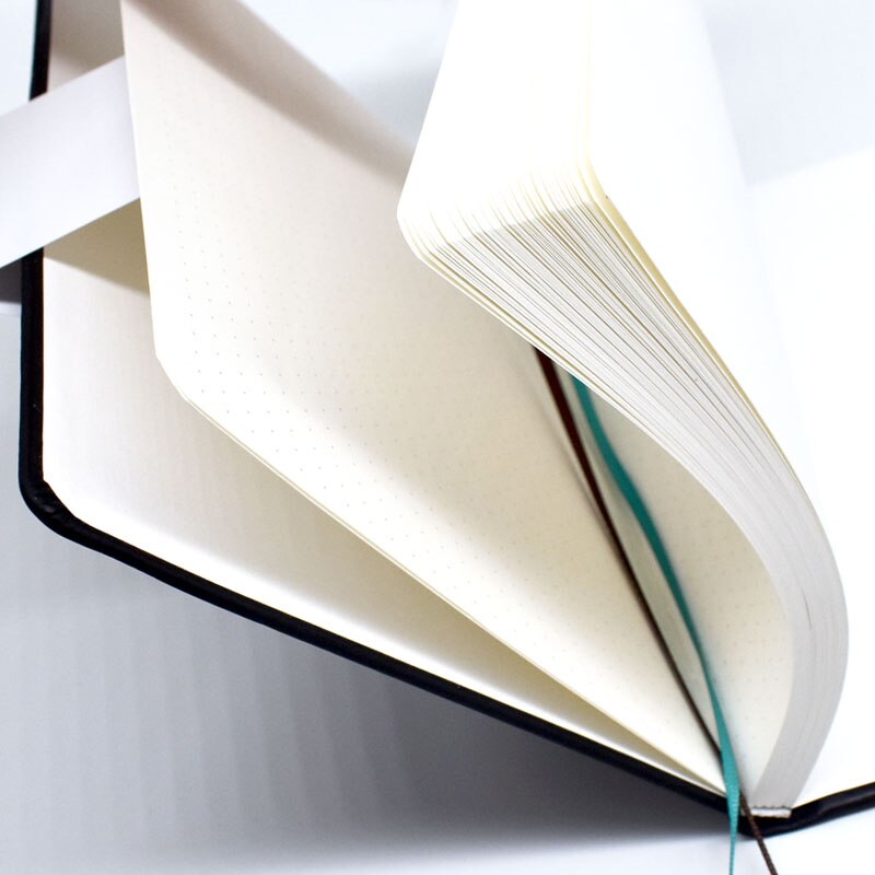 Dotted dotted-journal a5 Notebook Diary ivory white 100 GSM paper Planner Office school supplies sketchbook Stationery