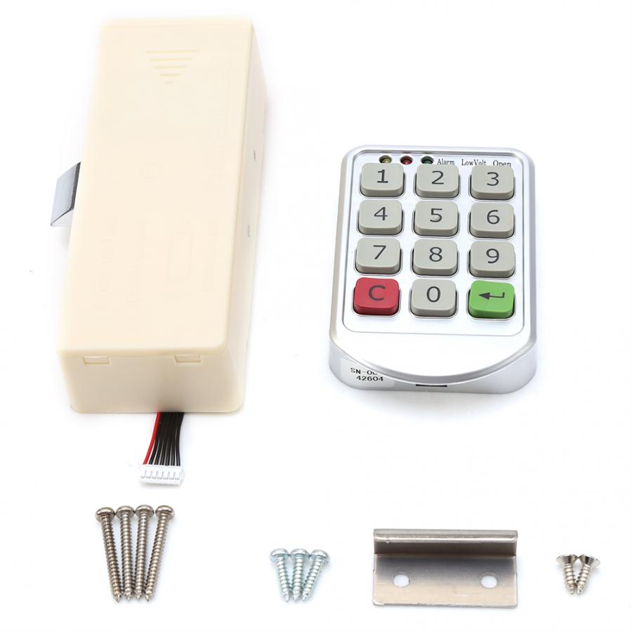 Intelligent Digital Cabinet Locks Electronic Password Keypad Number Cabinet Door Code Lock Furniture Hardware