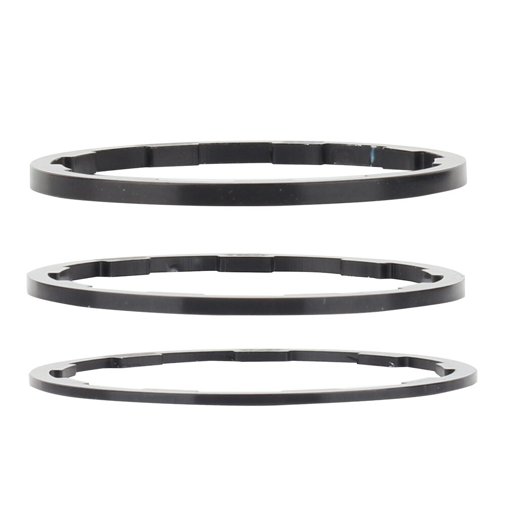 Bicycle Grooved Hub Washer MTB Bottom Bracket Spacers Flywheel Cassette Gasket Road Bike Freehub Washer 1/1.5/2mm 10S 11S