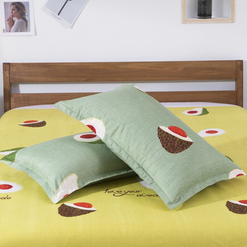 2 stk putetrekk putevar 50 x 75 dekorativt putetrekk sengetøy par putevar hotell hjemme polyester / bomull putevar: 23