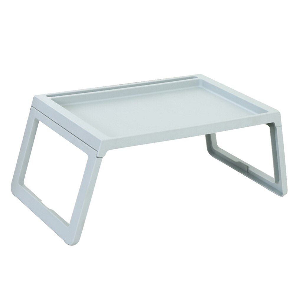 Foldable and Portable Folding Laptop Lap Desk Breakfast Tray for Couch Floor Students Kids Modern Simple Style: Blue