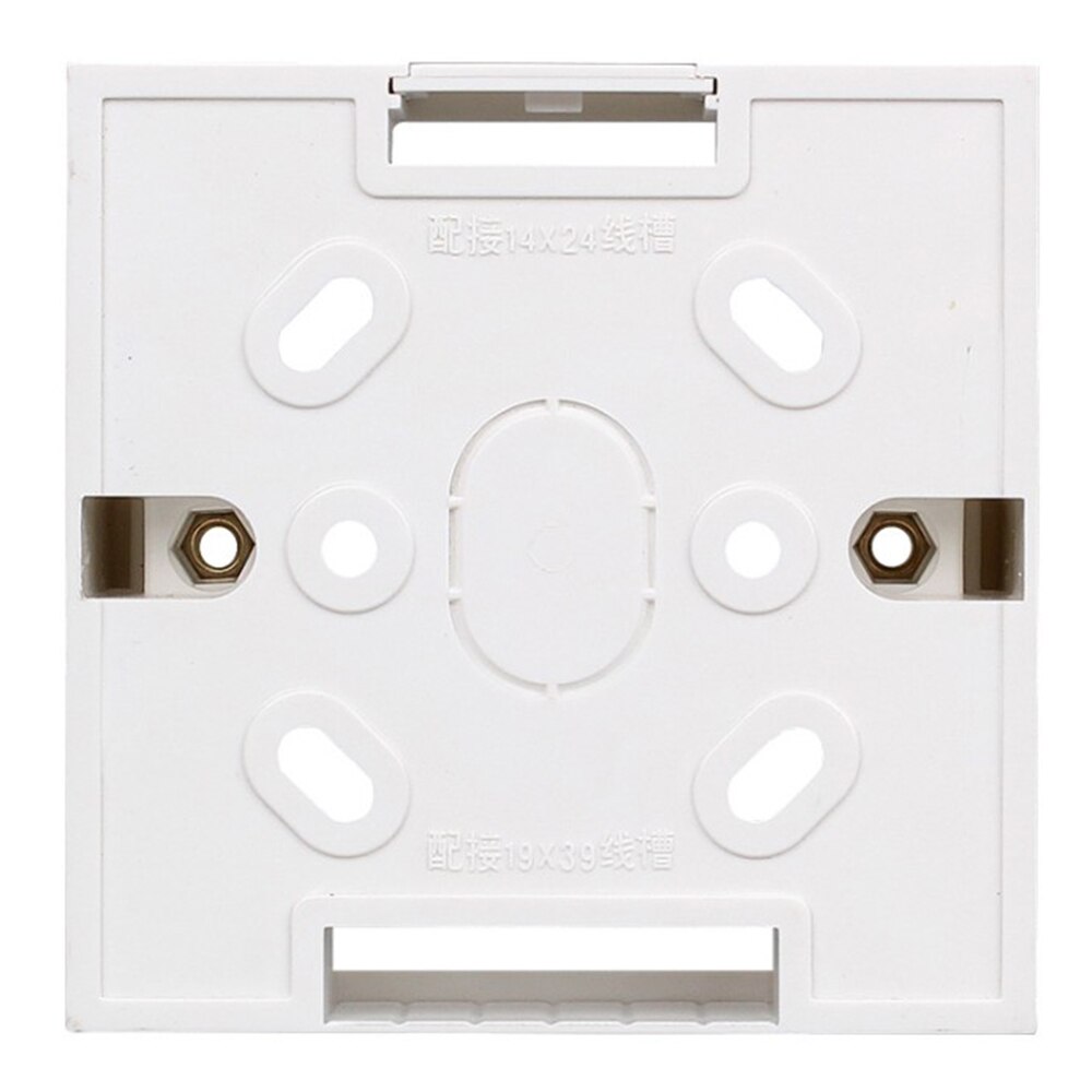 86Type External Mounting Box for 86mm*86mm Standard Switches and Sockets Apply For Any Position of Wall Surface