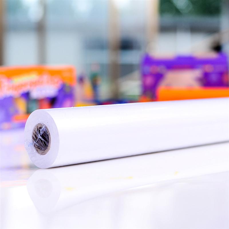 White Drawing Paper Roll Painting Paper Rolls for Kid Craft Activity and Painting Art Watercolor Paper