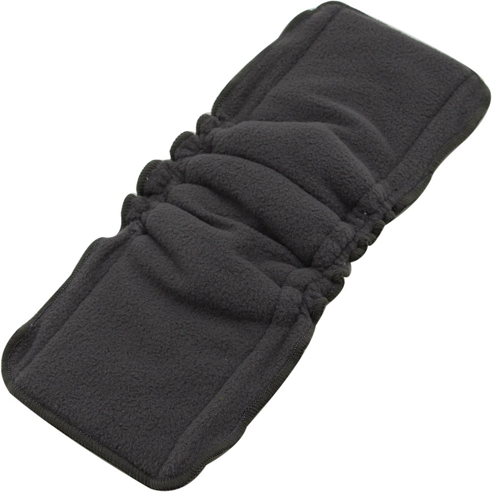 Ohbabyka-couches lavables | Paquet de 10 couches, Couche Lavable, Microfibre, charbon de bambou, tissu de Couche, Inserts de couverture de couches