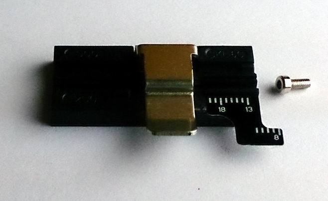 Support de Fiber 3 en 1 pour fibre de 250um,900um et 3MM, une pièce