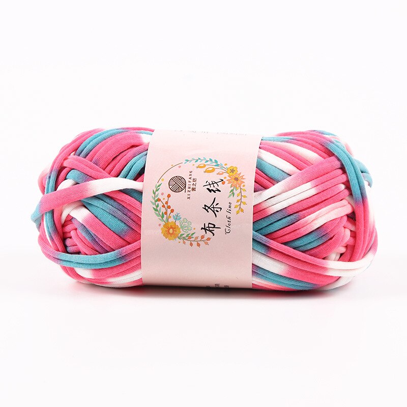 Baby Cotton Cloth Thread Knitting For Hand Knitting Crochet Worsted Wool Thread Colorful Eco-dyed Needlework: 7