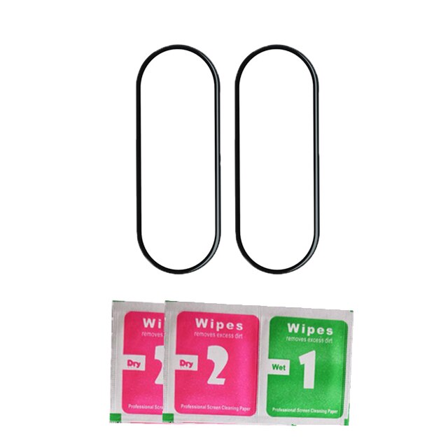 Vidrio Protector 3D para Xiaomi mi band 5, película de cristal para Mi band5, correa de reloj inteligente 5, Protector de pantalla de vidrio suave para mi band 5: 2 Pieces