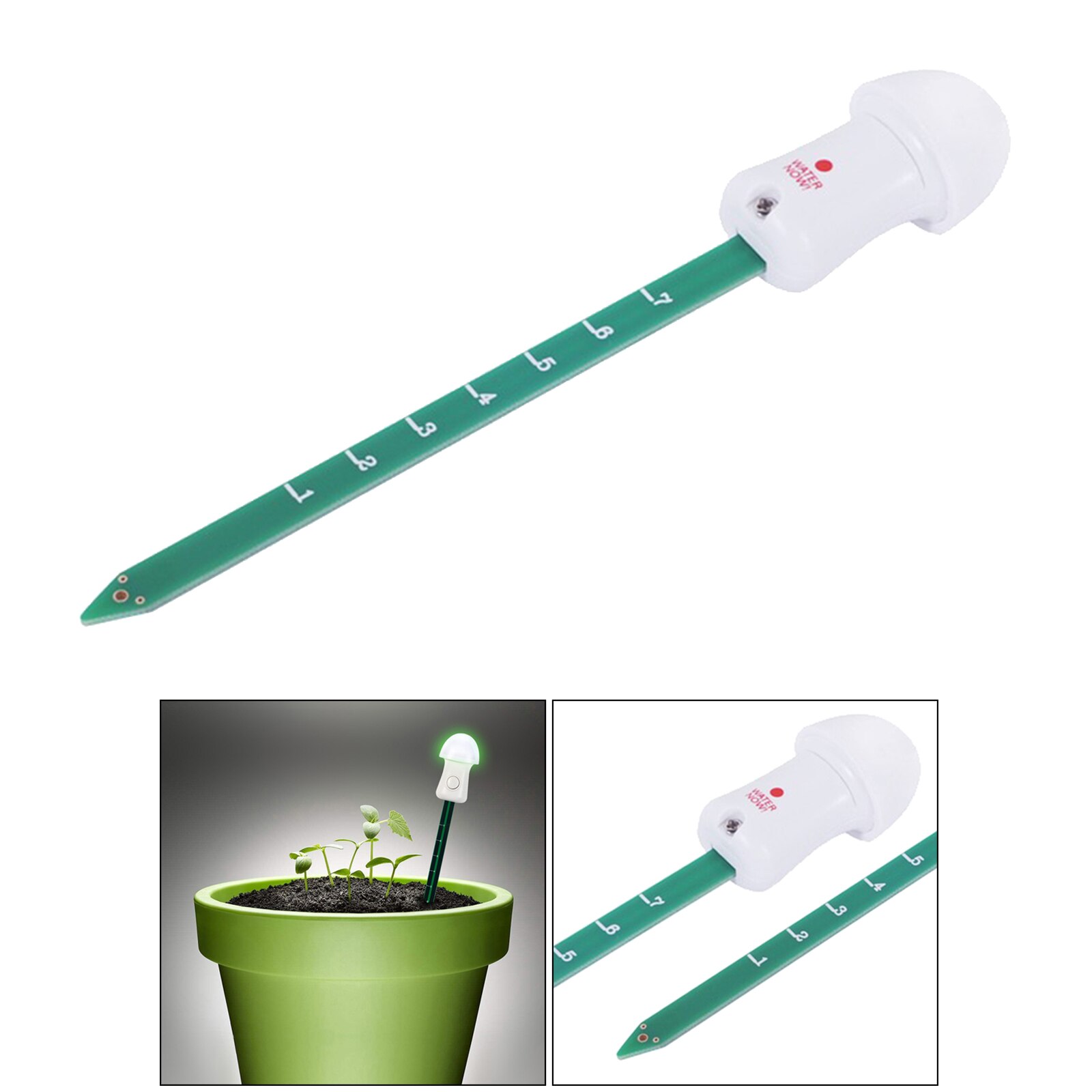Smart Soil Moisture Meter for Garden Lawn Gross Sensor Battery Include