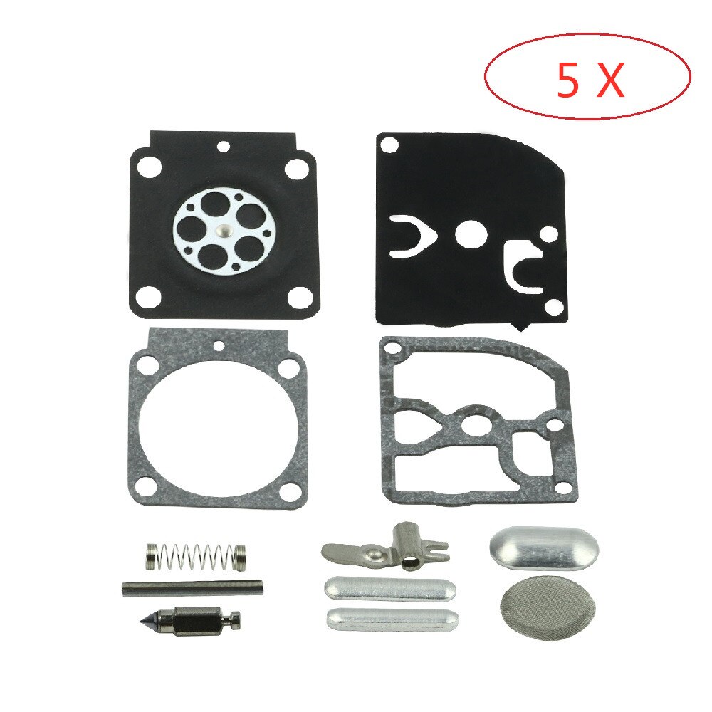 Carburateur Reparatie Rebuild Pakking Kit RB-100 Voor Stihl HS45 FS38 FS55 BG45 MM55 Leme Zama C1Q Membraan Kettingzaag Trimmer Onderdelen: 5 Pcs