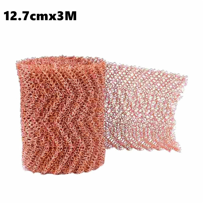 Filtro tejido de malla de cobre puro, grado alimenticio sanitario para destilación, cerveza casera Moonshine: Rojo rosado