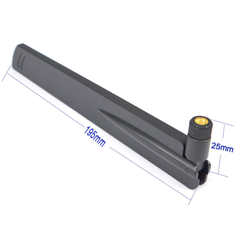 WiFi 4G antenna Aerial SMA male wireless 2.4GHz wi-fi router Universal digital Antenna WLAN Router Antenna Connector