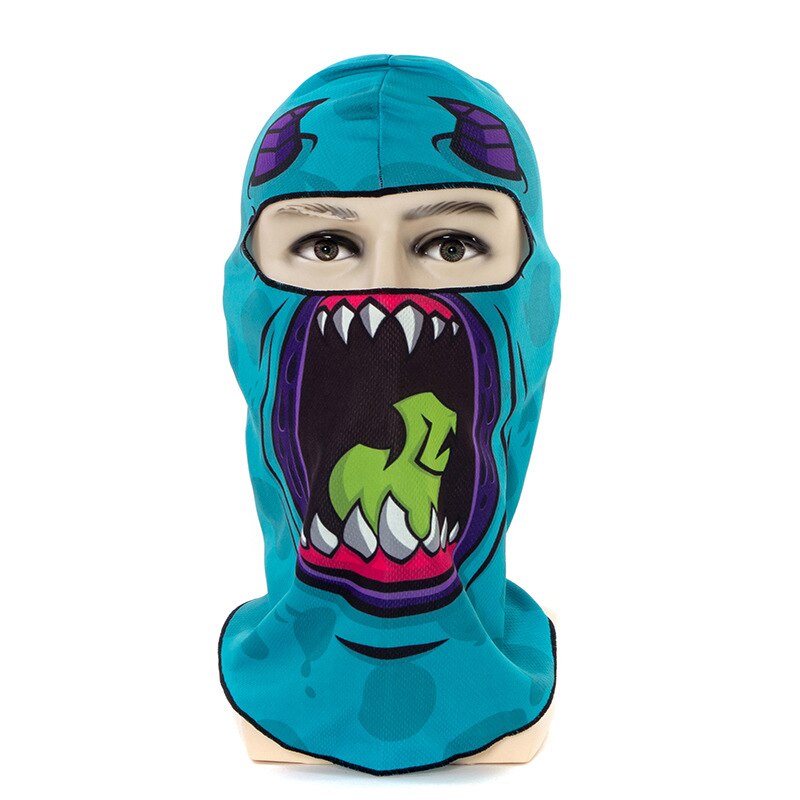 Cycling Face Mask Ski Neck Protect Breathable Windproof Outdoor Full Face Balaclava Mask: 24