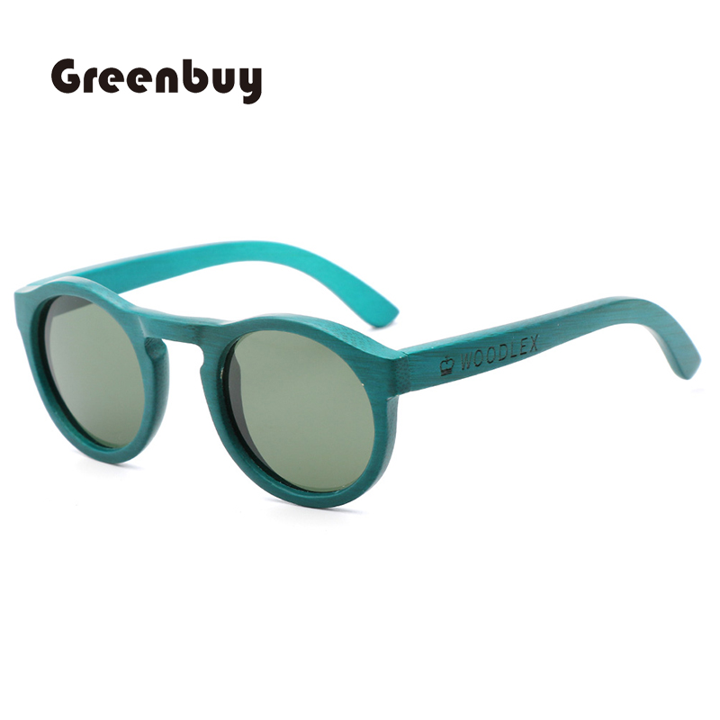 Gafas de sol clásicas Retro para hombre, lentes de madera de bambú Real, hechas a mano, polarizadas, UV , 400