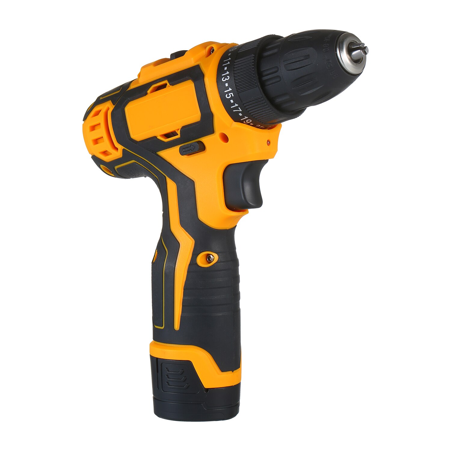 18V Cordless Drill Driver 25+1 Torque Setting Compact Drill with 6A Li-ion Battery 2-Variable Speed 3/8-inch Keyless Chuck