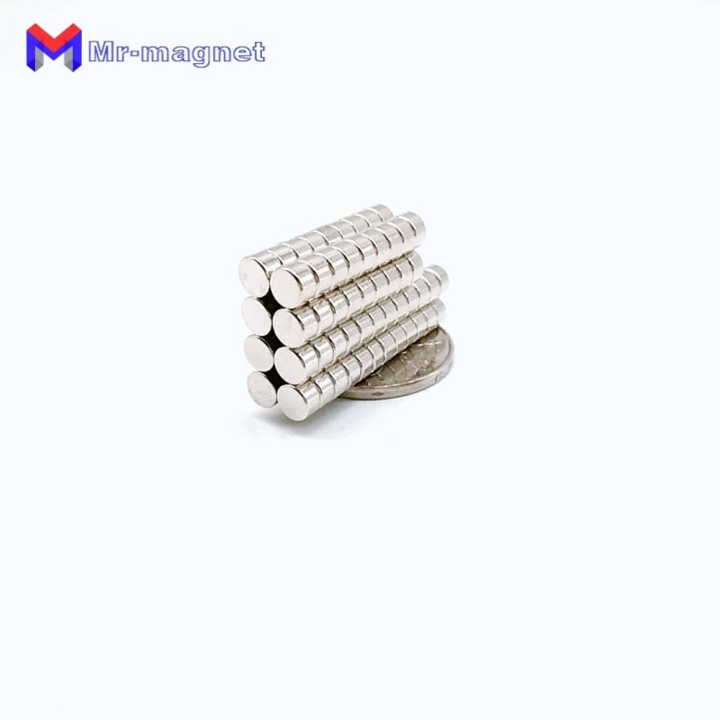 500 stk 5 x 3mm magnet 5 x 3 super stærke klæbende neodymmagneter  d5 x 3, 5*3 permanentmagnet neodym  d5*3mm grad  n35 magnet