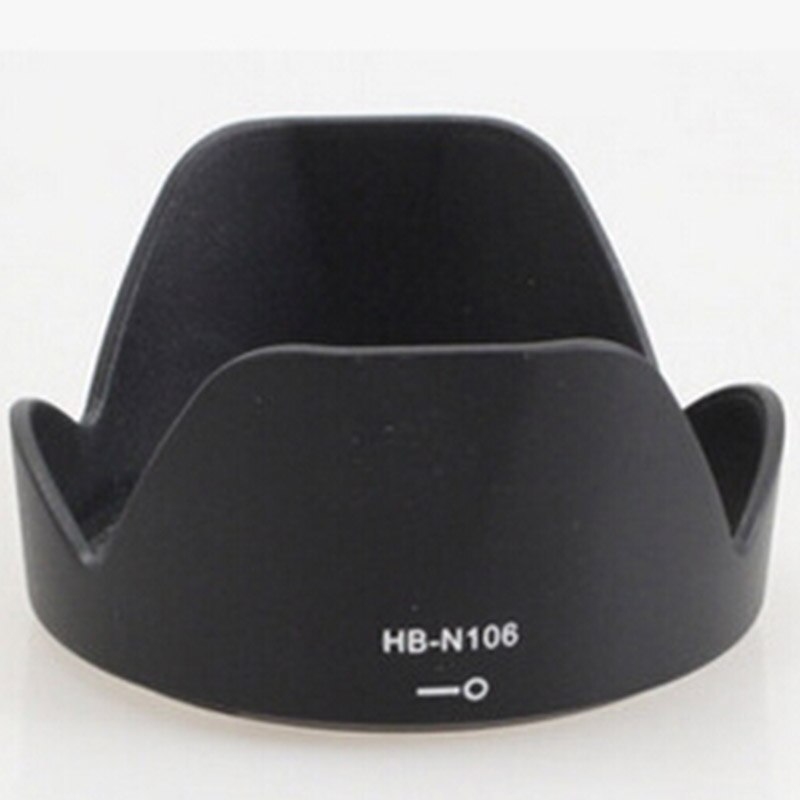 Camera Lens Hood HB-N106 55mm Bayonet petal Reversible Lens hood suit for nikon D3400 D3300 AF-P DX 18-55mm f/3.5-5.6G VR Lens