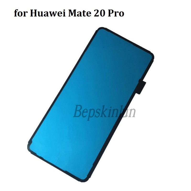 Bepskinlun 2 stks/partij voor Huawei Mate 20/Mate 20 Pro Back Rear Cover Sticker Lijm Tap Vervanging Deel