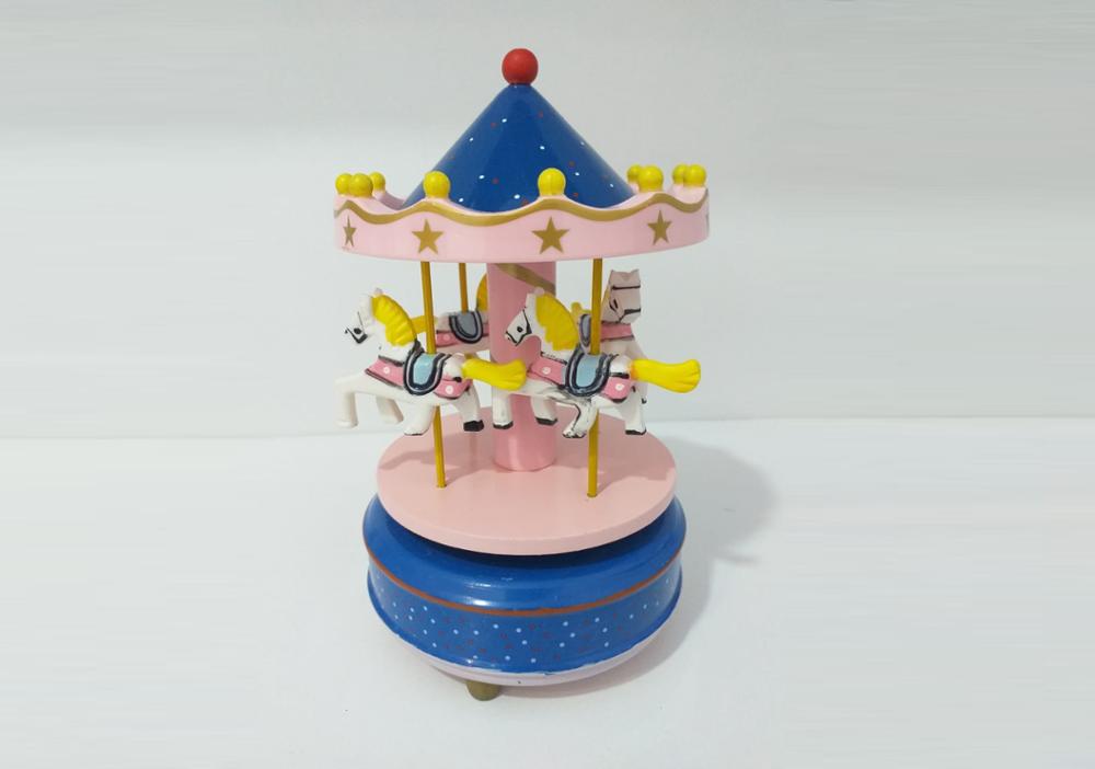 Wind-up Musical Carousel Trinket