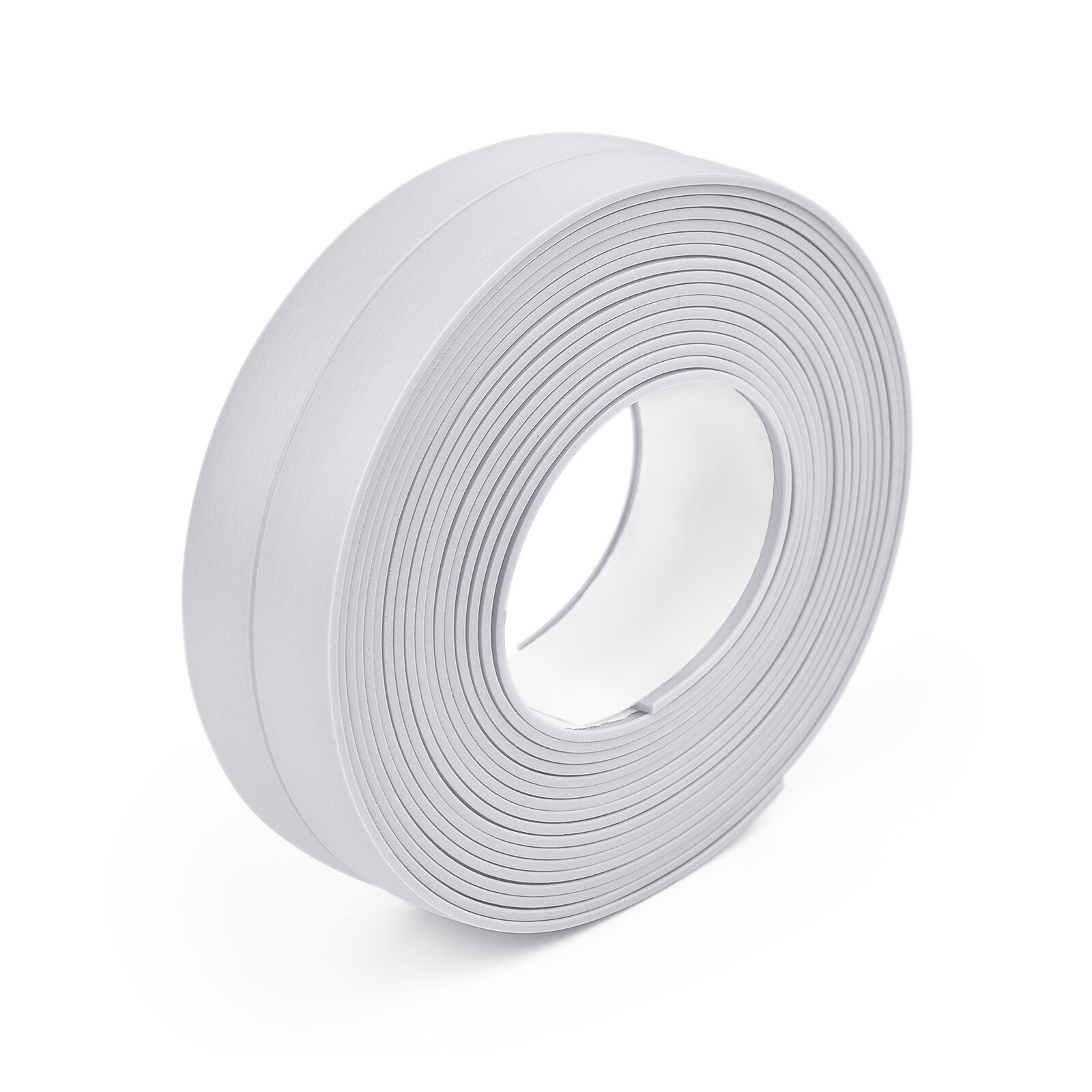 Bande adhésive de scellage en PVC blanc, autocollant mural auto-adhésif pour salle de bain, douche, évier, cuisine, 2022: White / 3.8CM