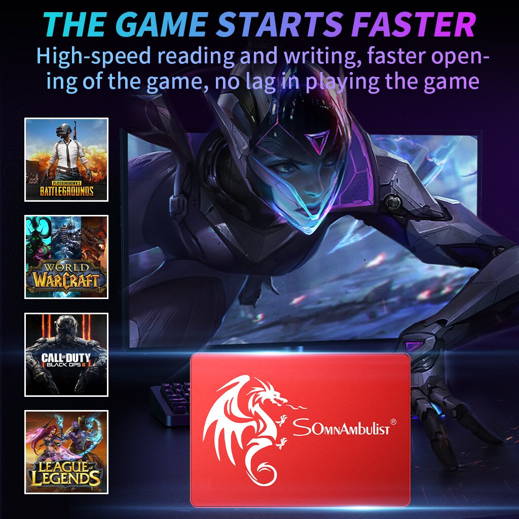 Ssd 120Gb 240 Gb 480Gb 2Tb Ssd Hdd 2.5-Inch Ssd Sata Sataiii Ssd Laptop Gebouwd-In Solid State Drive