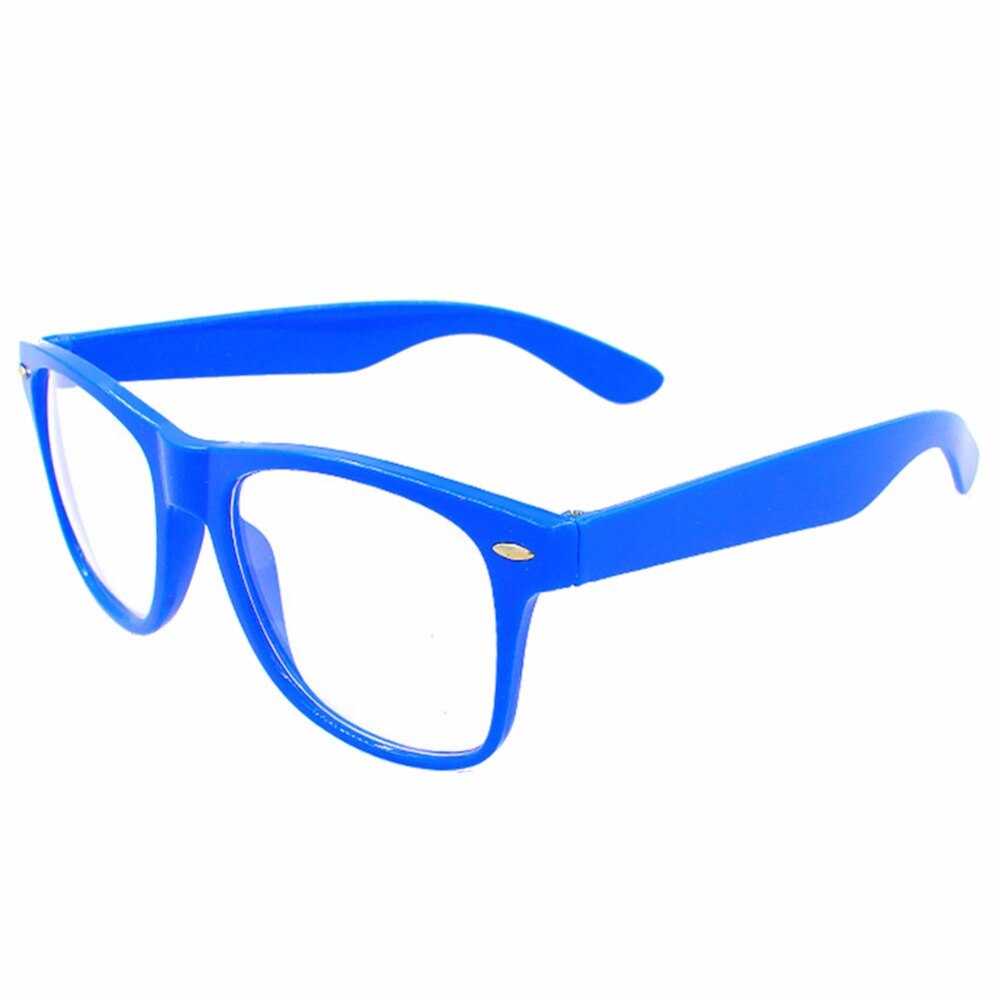 Computer Glasses Frames Men Women Clear Lens Square Eye PC Glasses Frames Unisex Candy Color Frame Eyeglasses