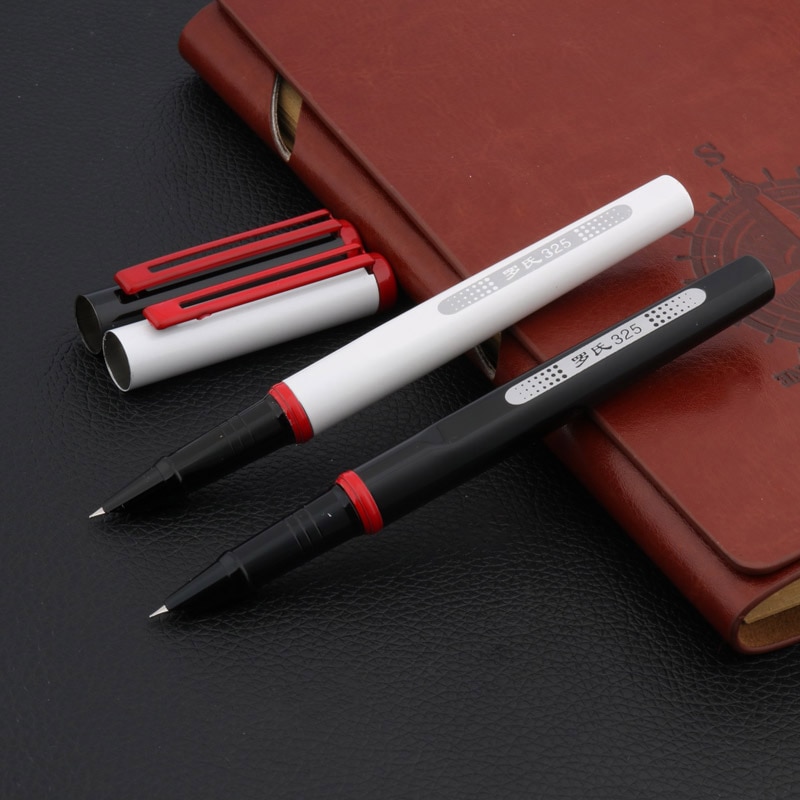 black Fashionable styling red Pen clip Trim Fountain pen