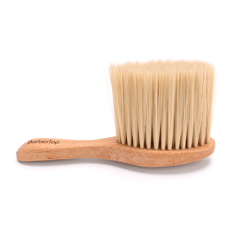 Cepillo de Pelo Largo con mango de madera, accesorios de nailon suave para el cabello, cepillo de limpieza de pelo roto, mango de lana de nailon, madera maciza: Púrpura claro