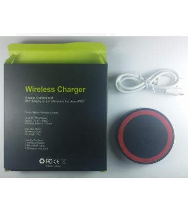 Batterij Oplader Draadloze Qi Draadloze Pad Base Charge Voor Mobiele Telefoon