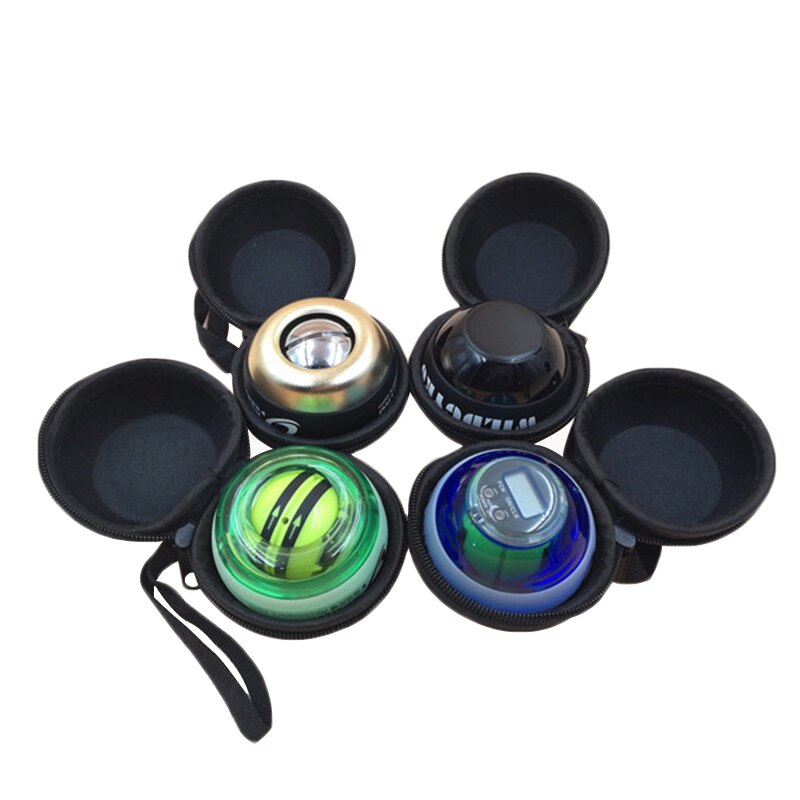 Moylor Gyroscope puissance poignet balles spécial sacs à fermeture éclair Globe sans Anti-vibration Anti-chute Protection Super Force Gyro sac F