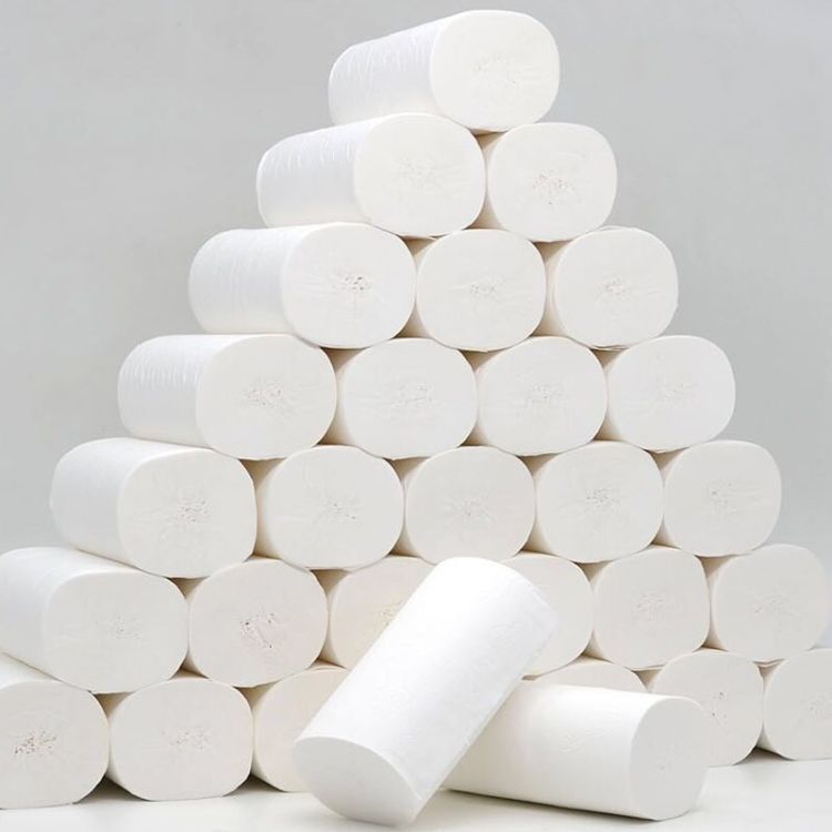 4 layers roll paper log toilet paper 1 rolls one pick domestic toilet coreless web