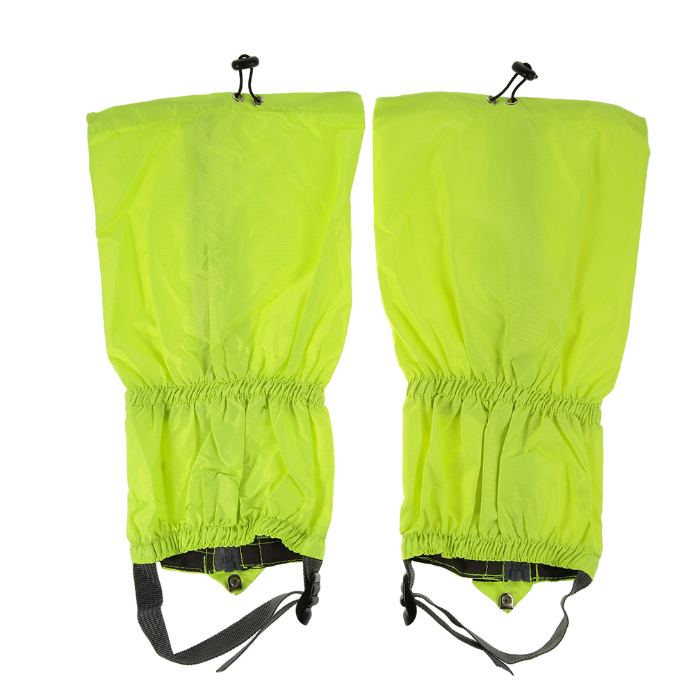 Waterdichte Been Covers Legging Gaiter Klimmen Camping Wandelen Ski Boot Reizen Schoen Sneeuw Slobkousen Benen Bescherming Snelle Levering: green