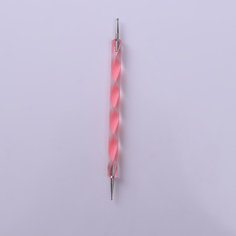 5x 2way PUNKTIERUNG Stift Marbleizing Werkzeug Nail art Dot Farbe Werkzeuge Kit #515