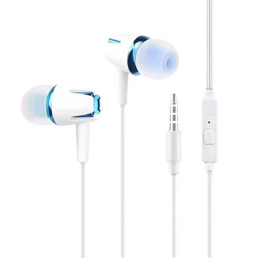 Sales Premium In-ear Earphone Headset Noise Cancelling Wired With ABS Portable Built-in Microphone Mic Compatible Parts: Red