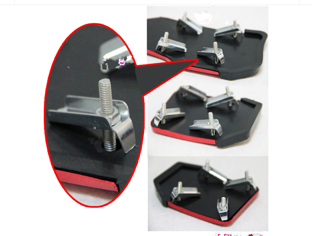 Auto-onderdelen pedaal anti-slip handleiding blok/automatische throttle rem auto levert Universele modificatie