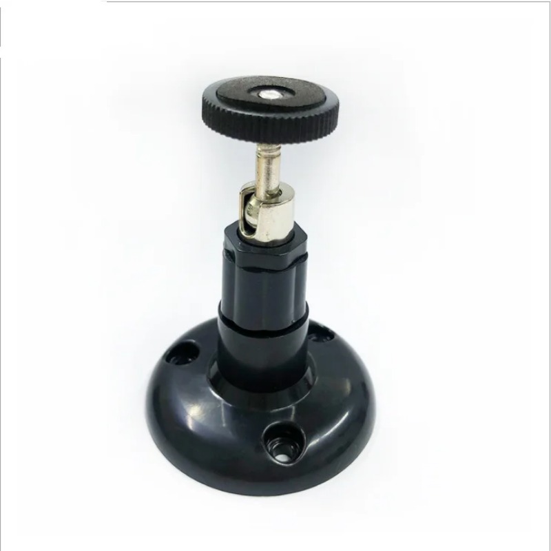 Camera Muur Beugel 360 Graden Draaibare Stabiele Plastic Voor Indoor Outdoor: Black
