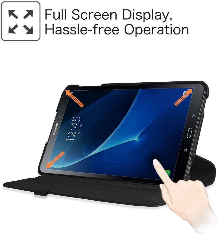 Funda Capa dla Samsung Galaxy Tab A 10.1 przypadku PU skóra stojak pokrywa Tab A6 10.1 "2016 Tablet SM-T580/T585 Auto uśpienia/Wake Case