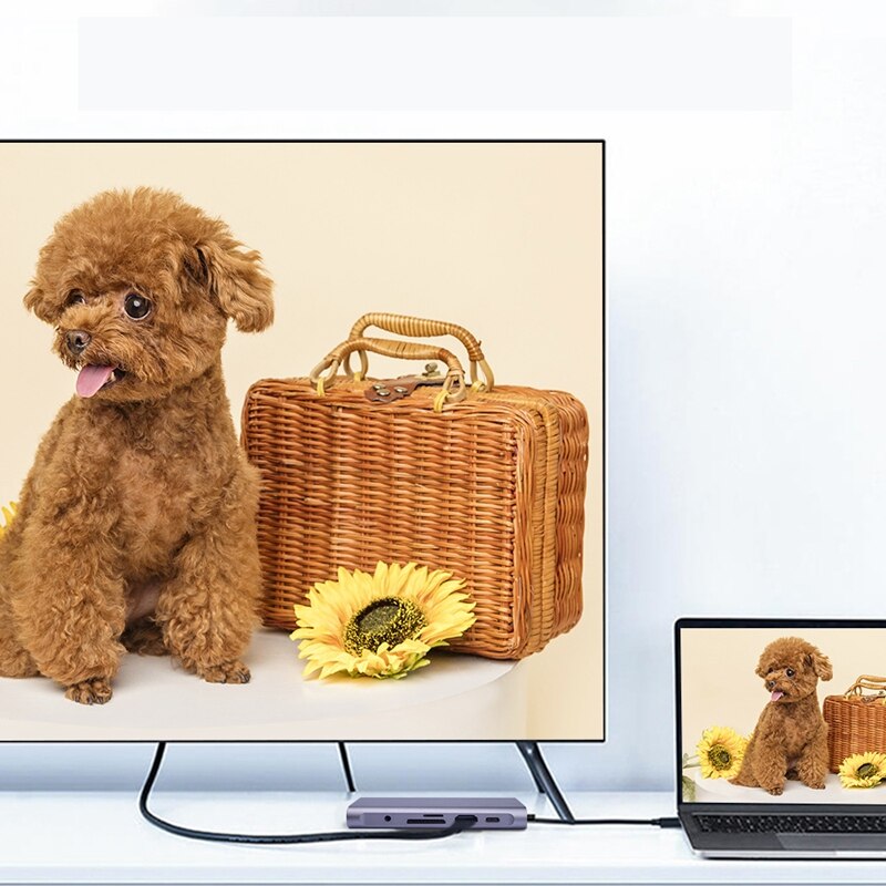 Multifunctional Docking Station Type-C 10-In-1 HUB USB Notebook Docking Hub Hub Type C Adapter Docking Station