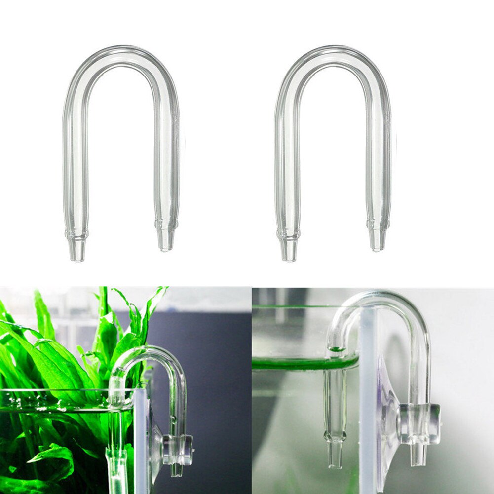Transparente Verbindung Zubehör Glas Rohr Startseite Hochdruck U Förmigen Garten Biegen Haustier Liefert Für Aquarium Co2 Diffusor