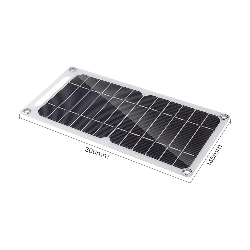 5W 35W 6,8V draagbare waterdichte zonnepaneel USB-oplader voor kamperen wandelen telefoon batterijbank mobiel opladen