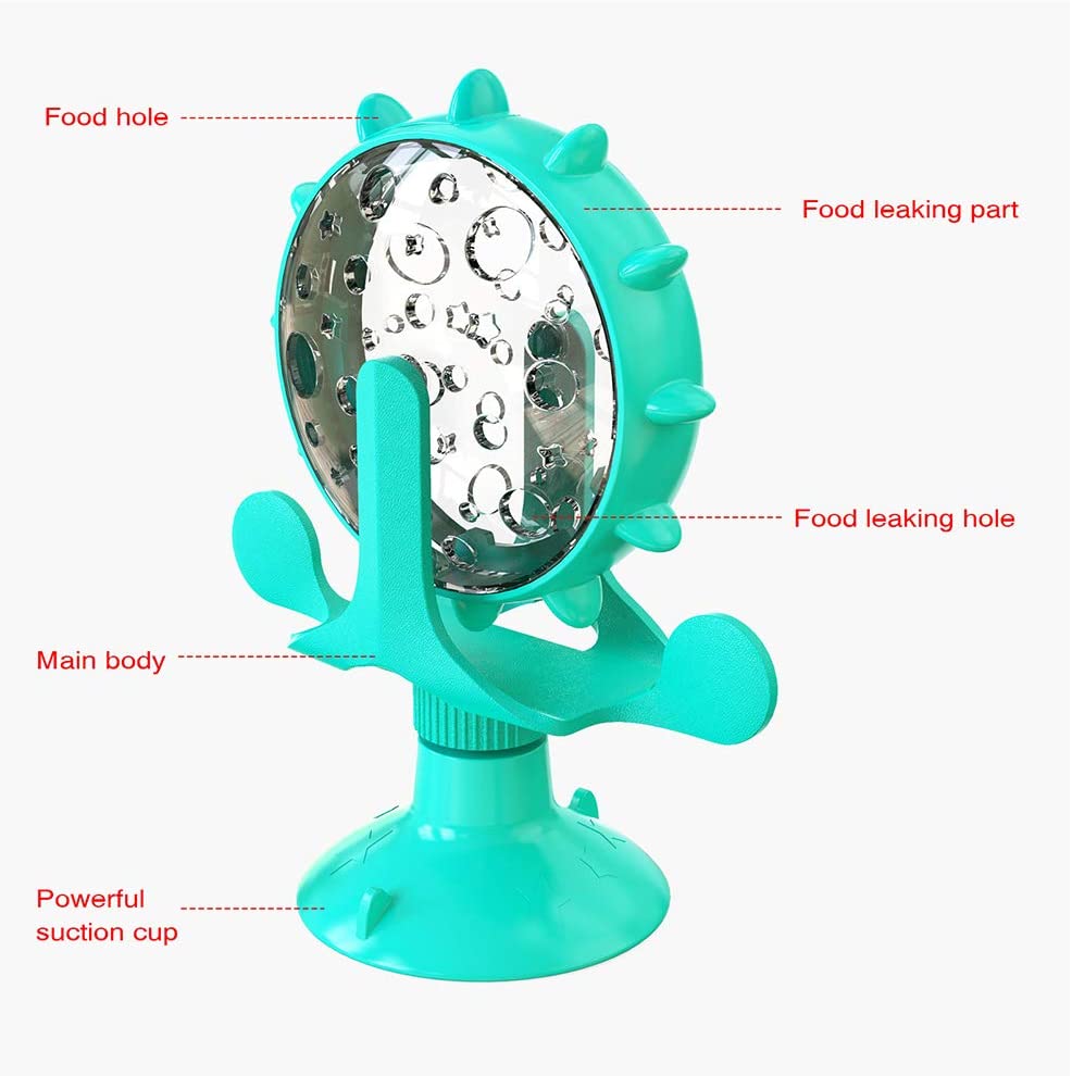 Cat Toys Dog Cat Feeding Interactive Wheel Toys Pet Leaking Food Training Ball Exercise IQ Toys for cats Cat Supplies