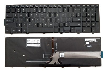 US keyboard For Dell Inspiron 15 3576 Keyboard with Backlit
