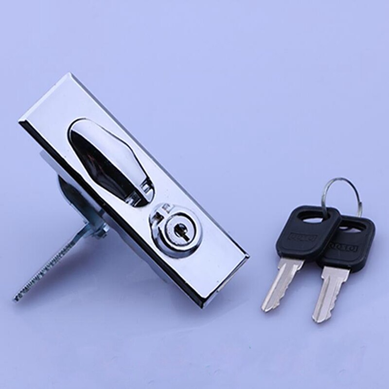 Flat Lead Lock Switch Furniture Cabinet Locks Zinc Alloy Cabinet Door Net Cabinet Door Metering Lock Home Improvement Tools