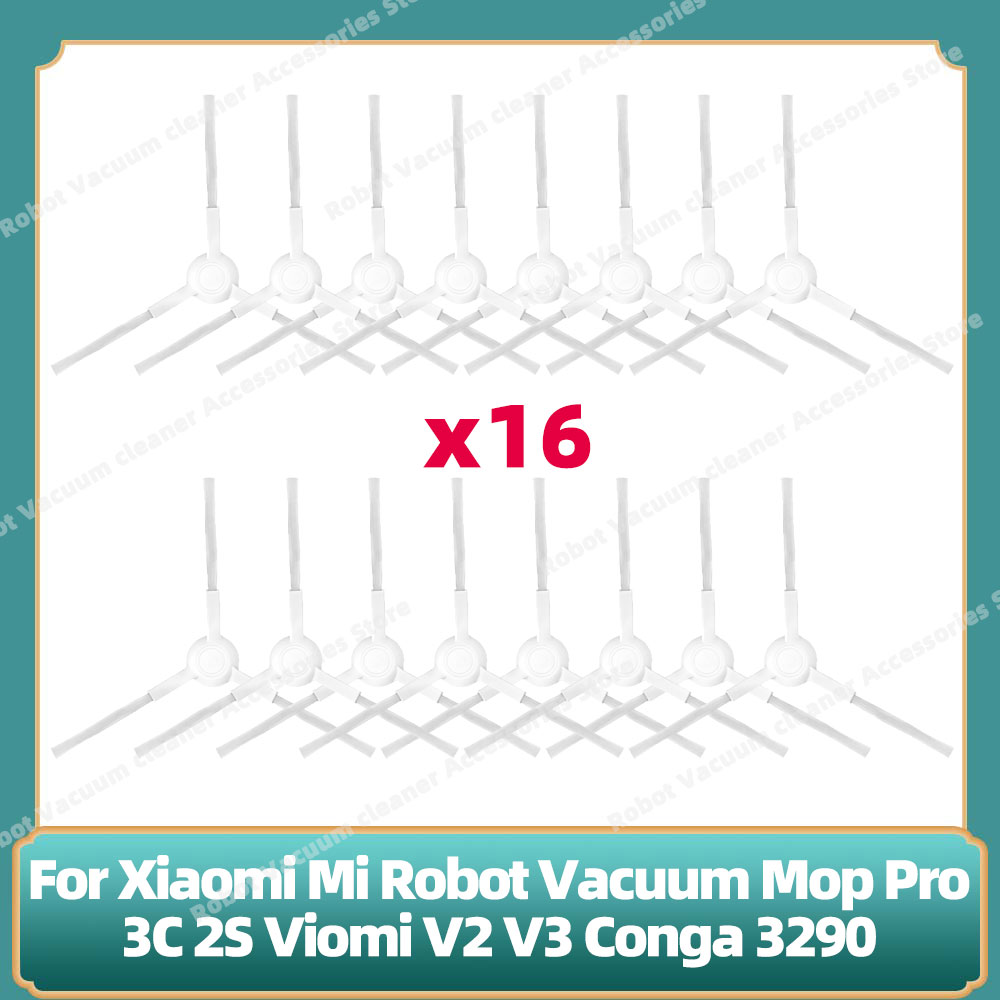 Compatibel voor Xiaomi Mi Robot Vacuüm Mop Pro 3C 2S Accessoires Reserve Hepa Filter Side Hoofdborstel Cover Mop houder Onderdelen: Bordeaux