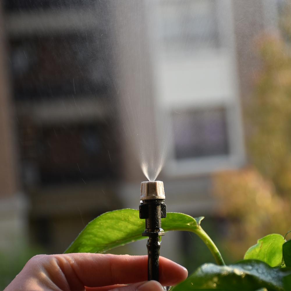 KESLA Automatic Garden Watering Misting Irrigation System Garden Water KITS Atomizing Nozzle 4/7mm Tee Connector DIY Greenhouse