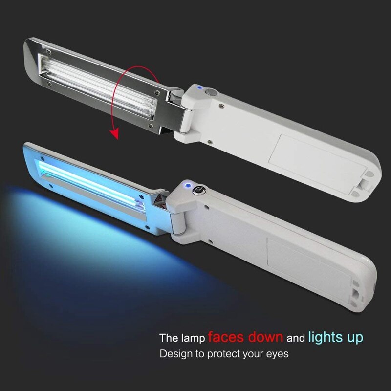 UV Light Mini Disinfection Travel Wand UV Light Without Chemicals for Hotel Household Wardrobe Toilet Car Pet Area