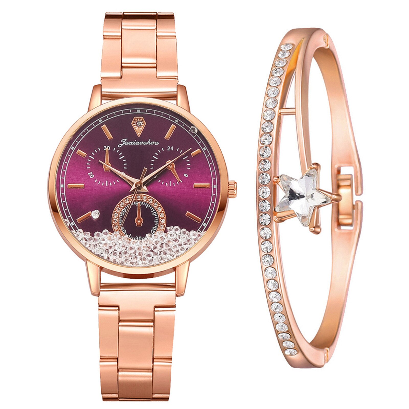 Frauen Uhr Luxus Rose Gold Uhren Damen lässig Uhr Mit Armbinde Schmuck Beste Serie Von Direkte Verkauf: G