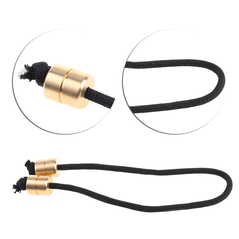 Aluminiumlegering begleri fidget leksak oro pärlor finger skicklighet paracord stress leksaker slumpmässig färg