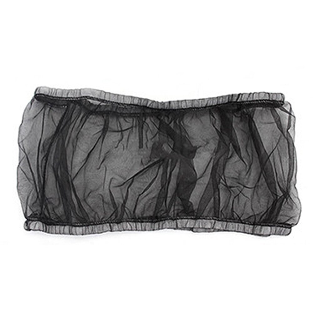 Soft Nylon Airy Fabric Mesh Bird Cage Cover Dust-proof Shell Skirt Case Catcher Guard Bird Pet Parrot Cage Protective Cover: black / L